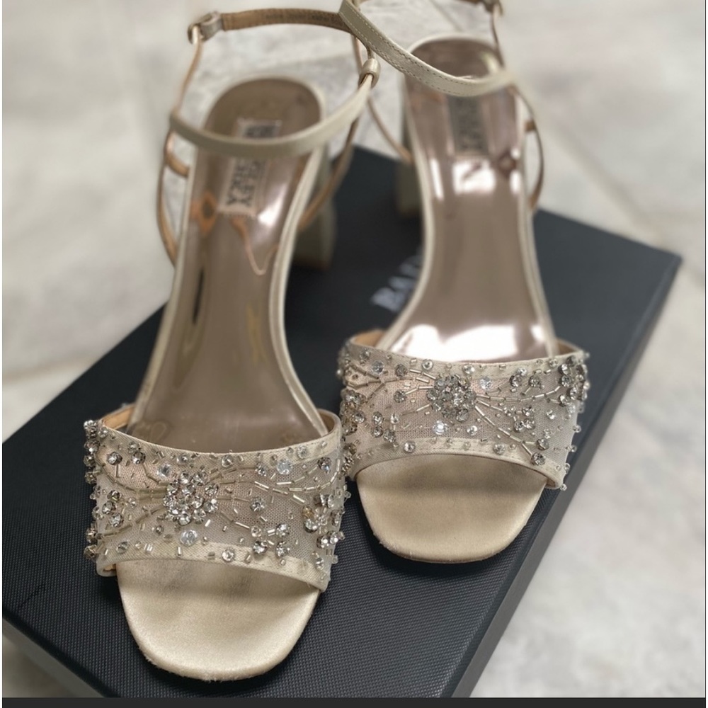 Badgley Mischka Blaine Embellished Sandal